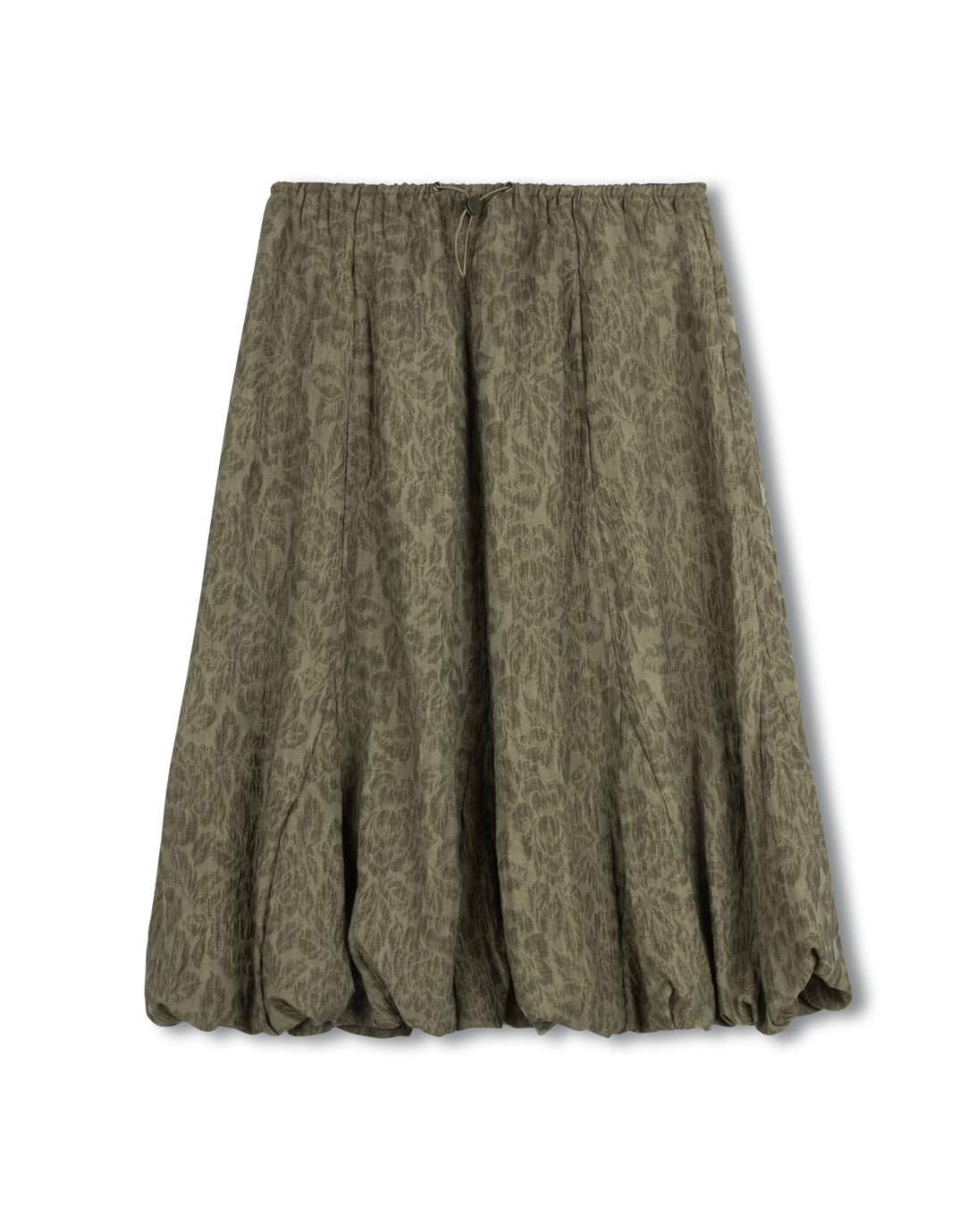 Jacquard Flowy Skirt W-21013