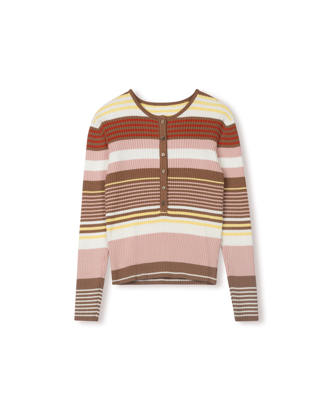 Summer Striped Knit Top