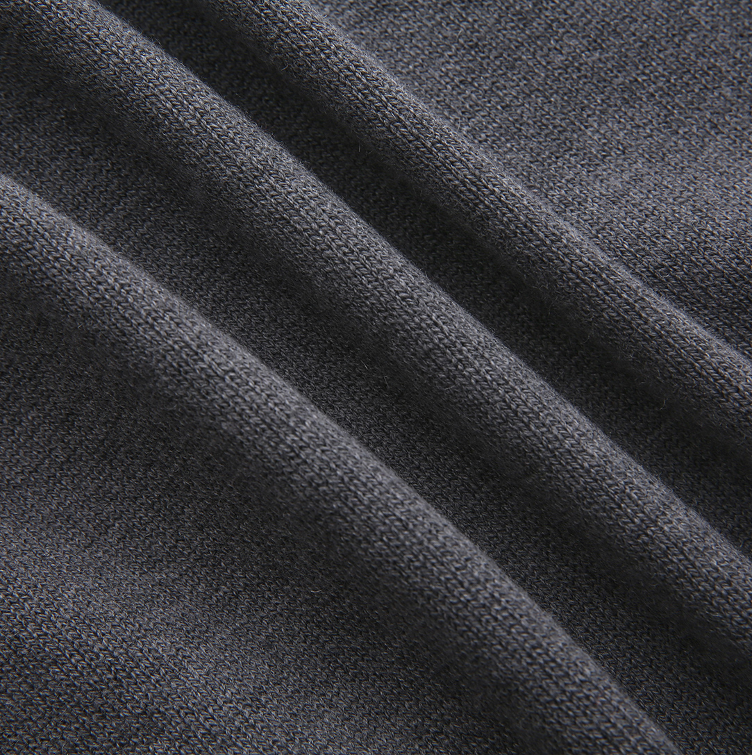 High Ribbed Knit Vest