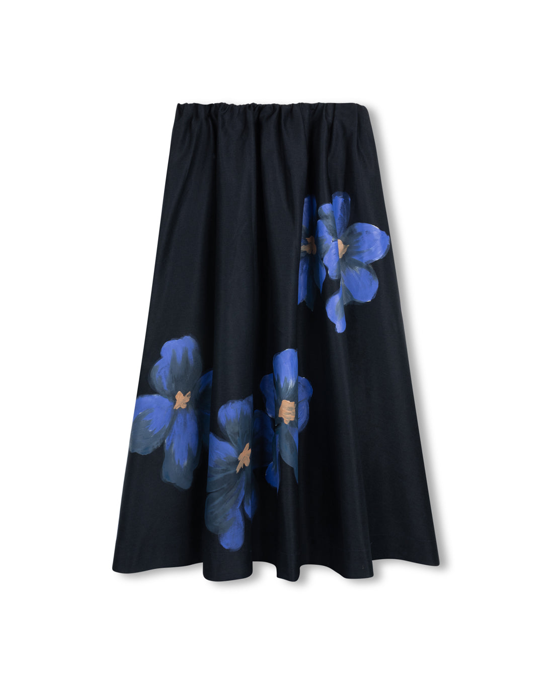 Painted Flower Flair Skirt C-20814