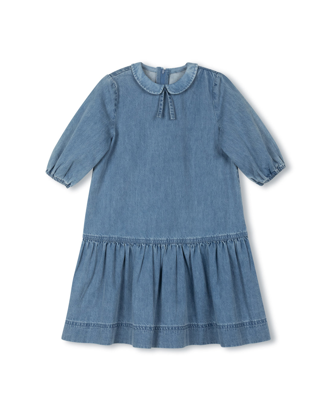 Bottom Tier Chambray Dress