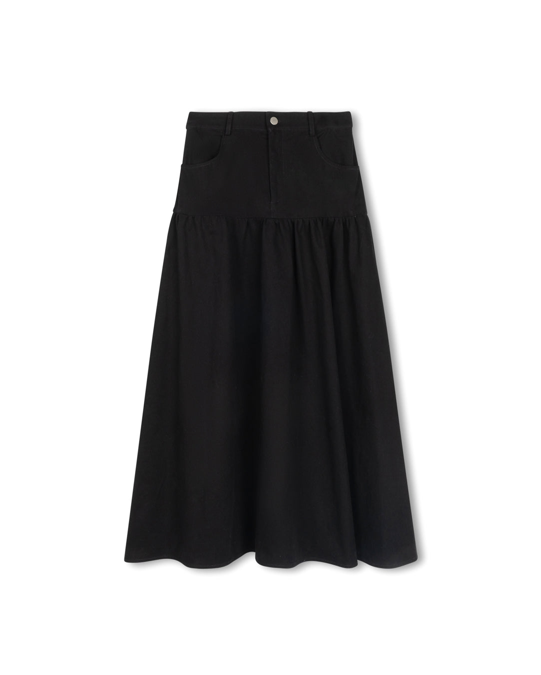 Denim Flaired Skirt - Junees