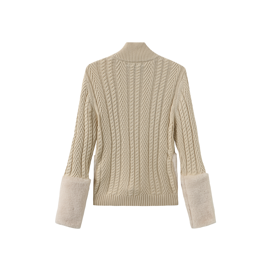 Knit Fur Sweater