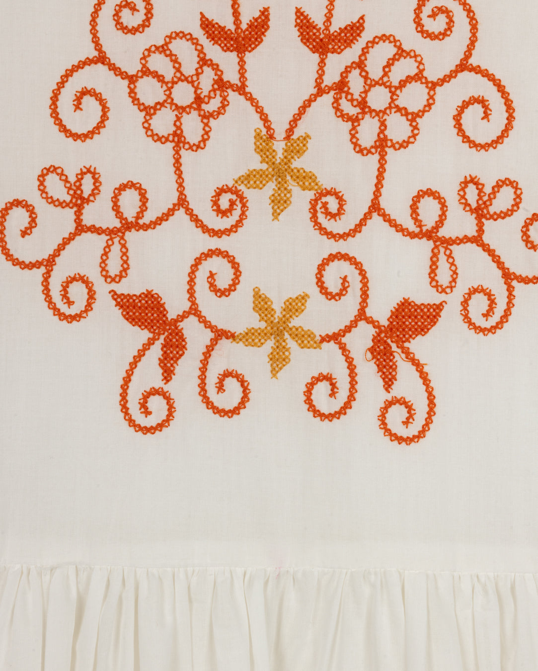 Fine Embroidered Design Dress