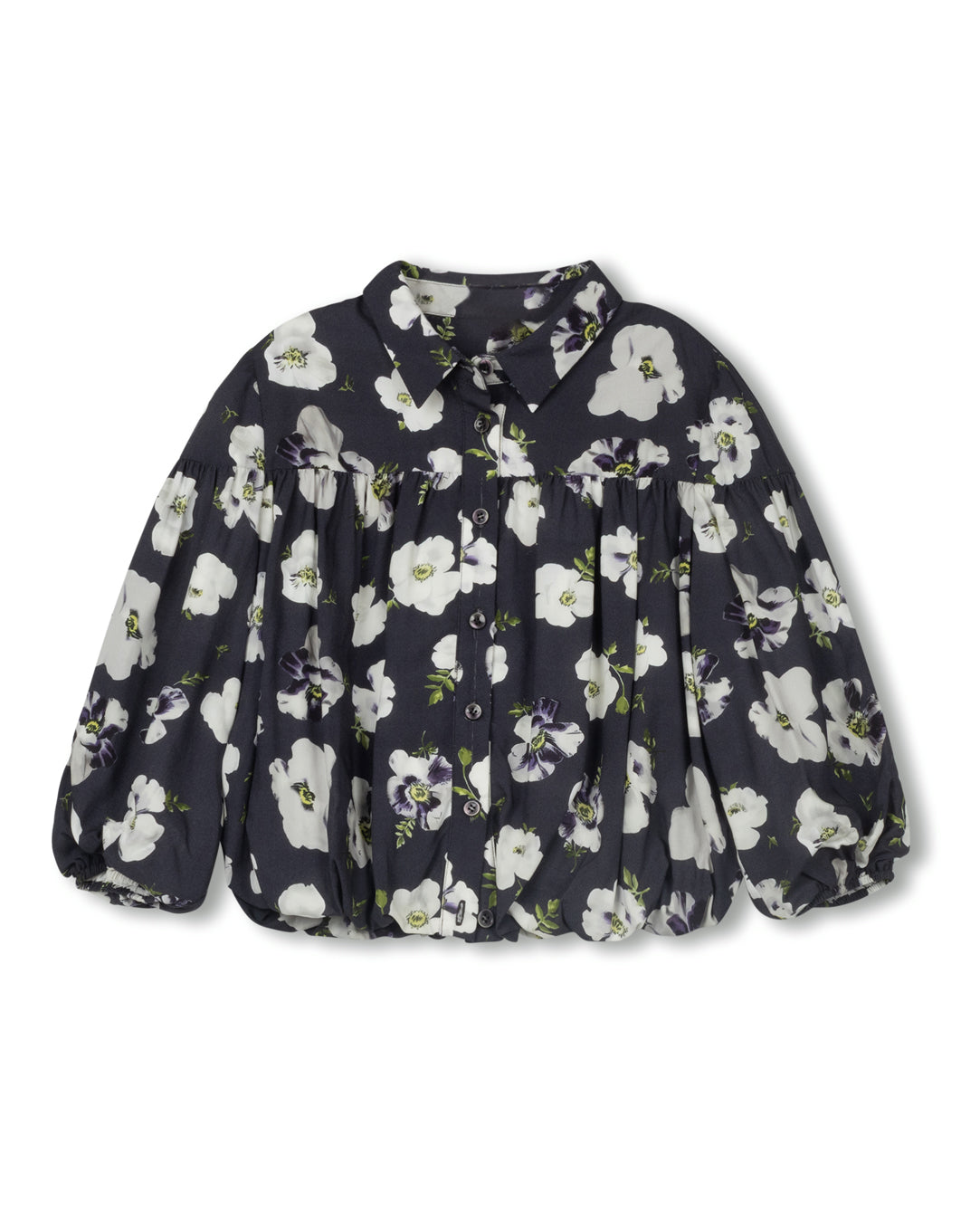 Jamie Floral Poplin Blouse