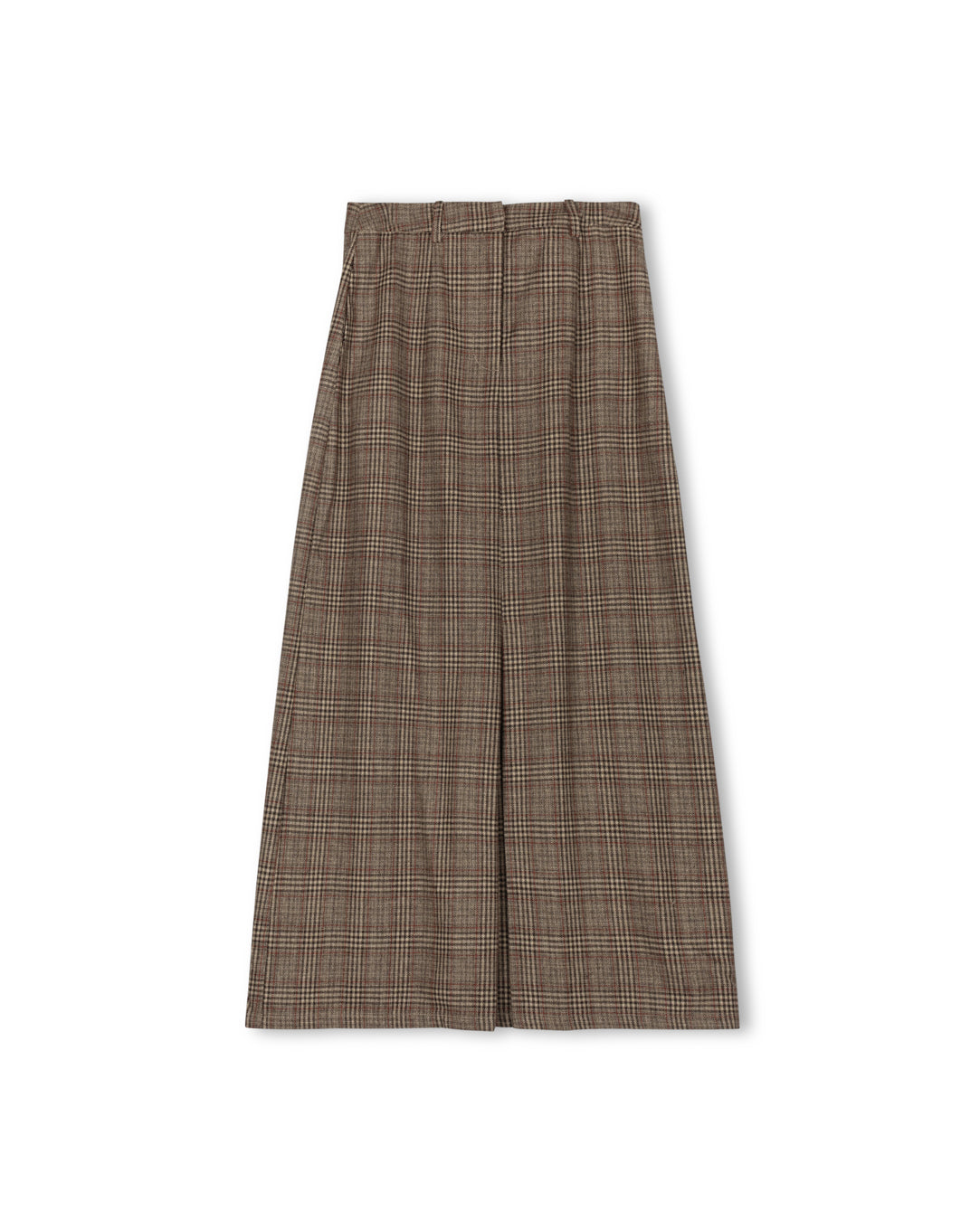Dano Plaid  Straight Skirt W-20389