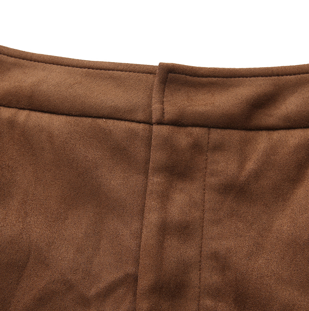 Wendy Suede Maxi Skirt