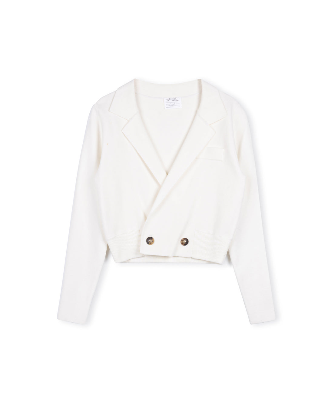 Knit Ribbed Wool Jacket