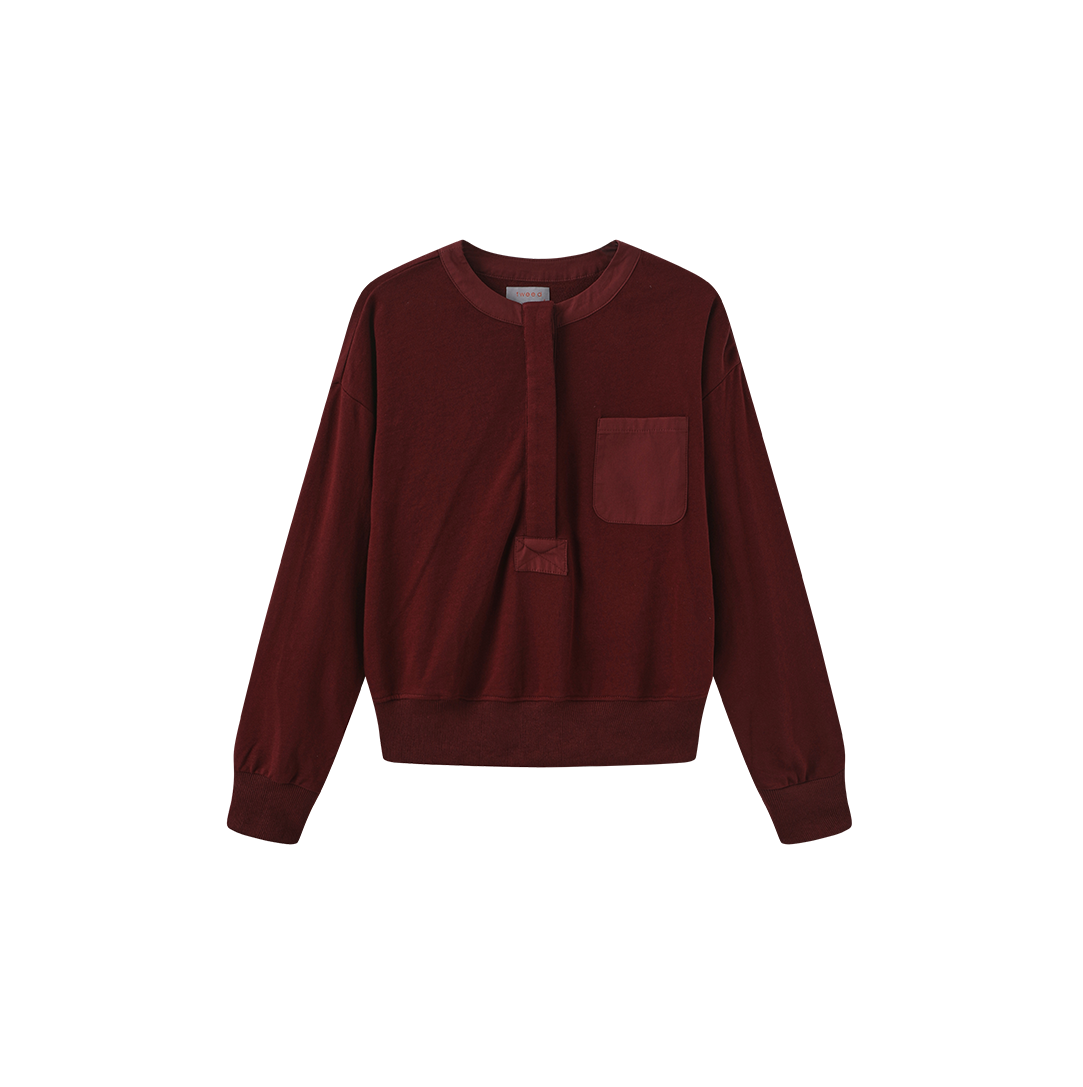 Parkert Stretch Piped Sweatshirt