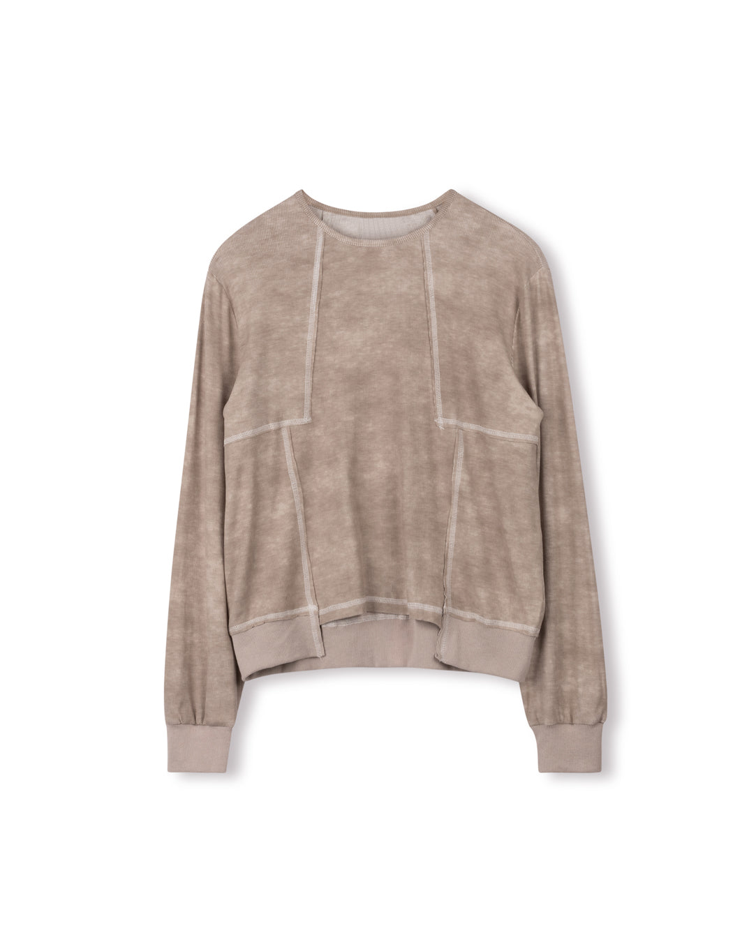 Washed Oversized Sweater W-20350