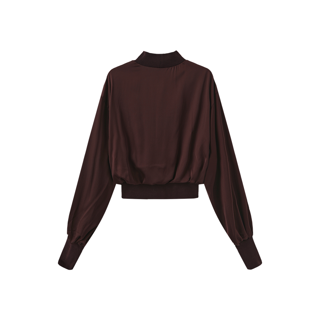 Hypnotic Knit Silk Top