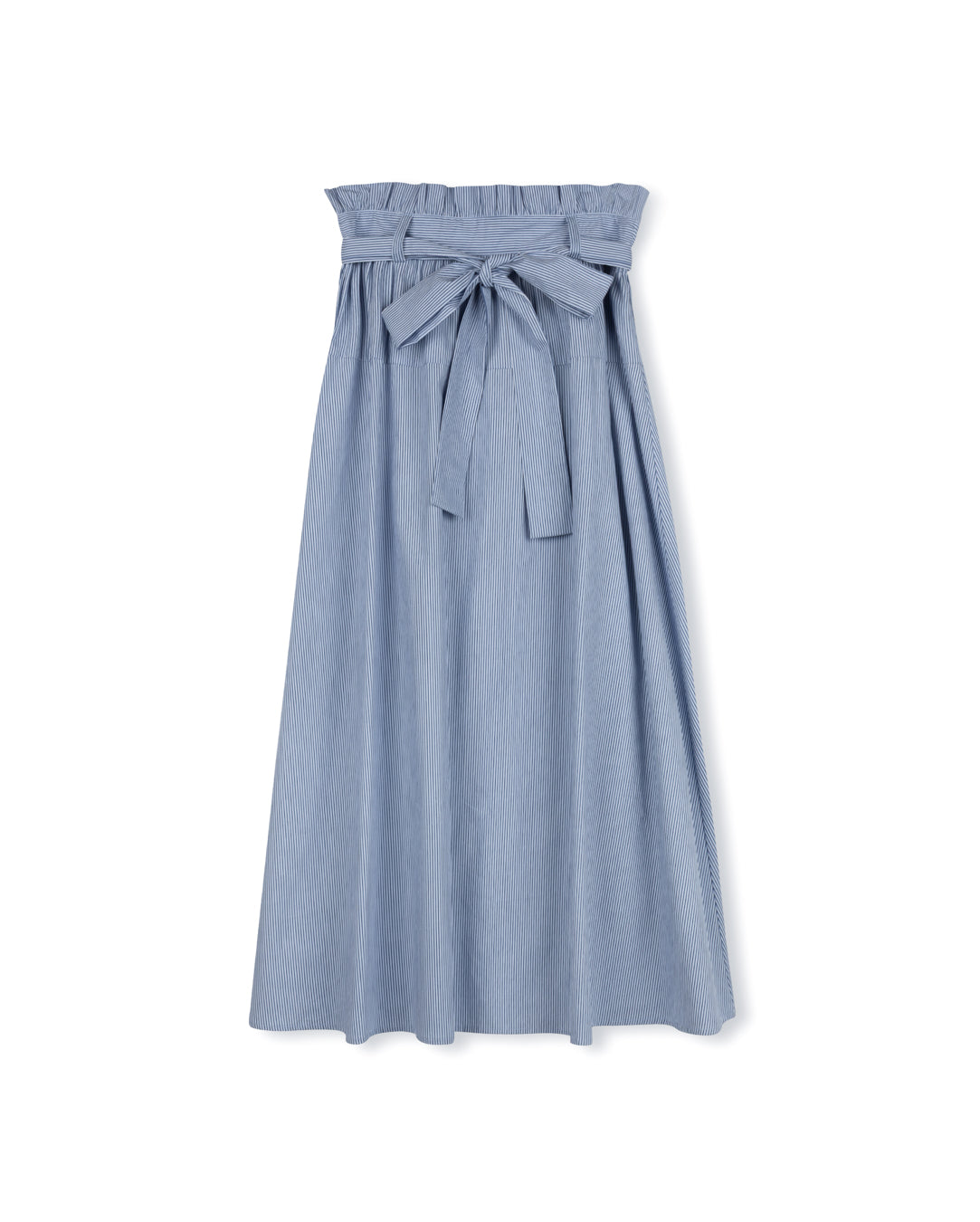 Shear Striped Belt Skirt - Junees