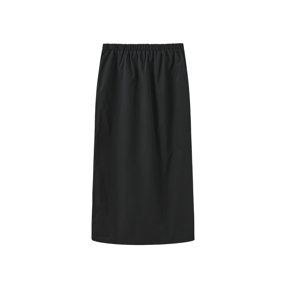 Raincoat Elastic Drawstring Skirt