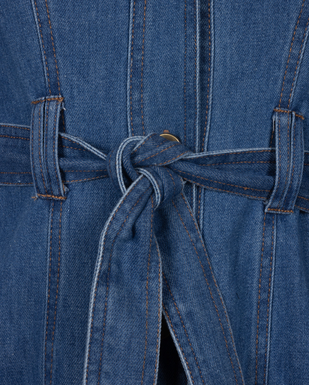 Denim Detailed Jumper