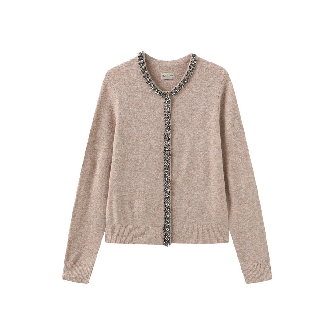 Studded Knit Cardigan