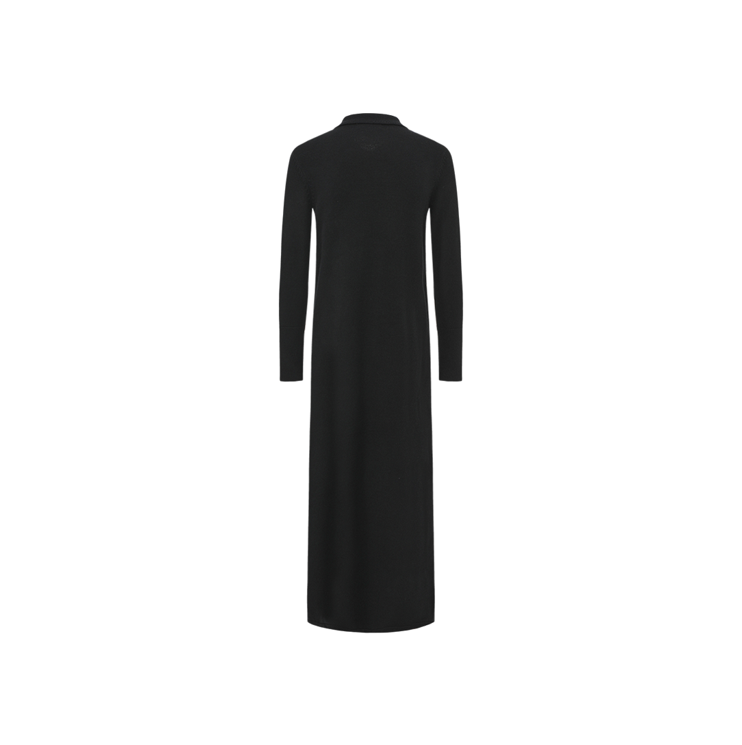 Collared Straight Knit Dress