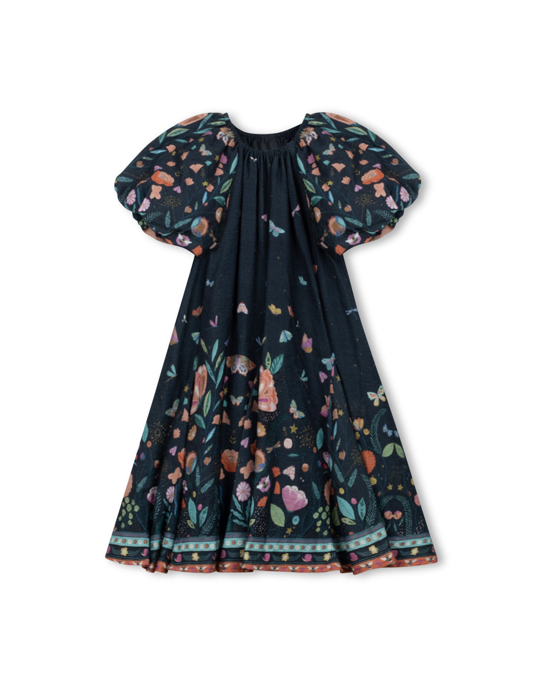 Panelled Detailed Swing Dress
