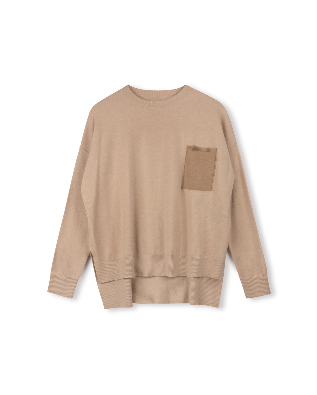 High Low Pocket Top W-20580