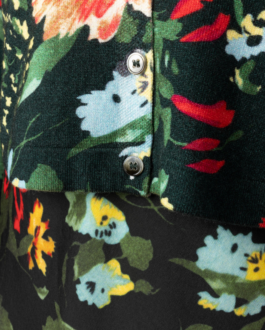 Knit Cardigan With Slip Dress