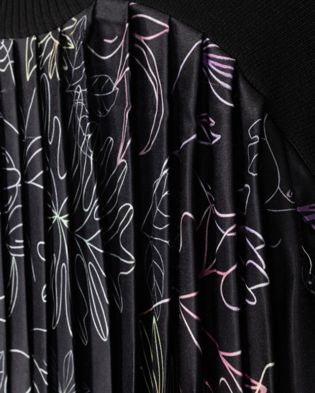 Pleated Layered Robe C-22109