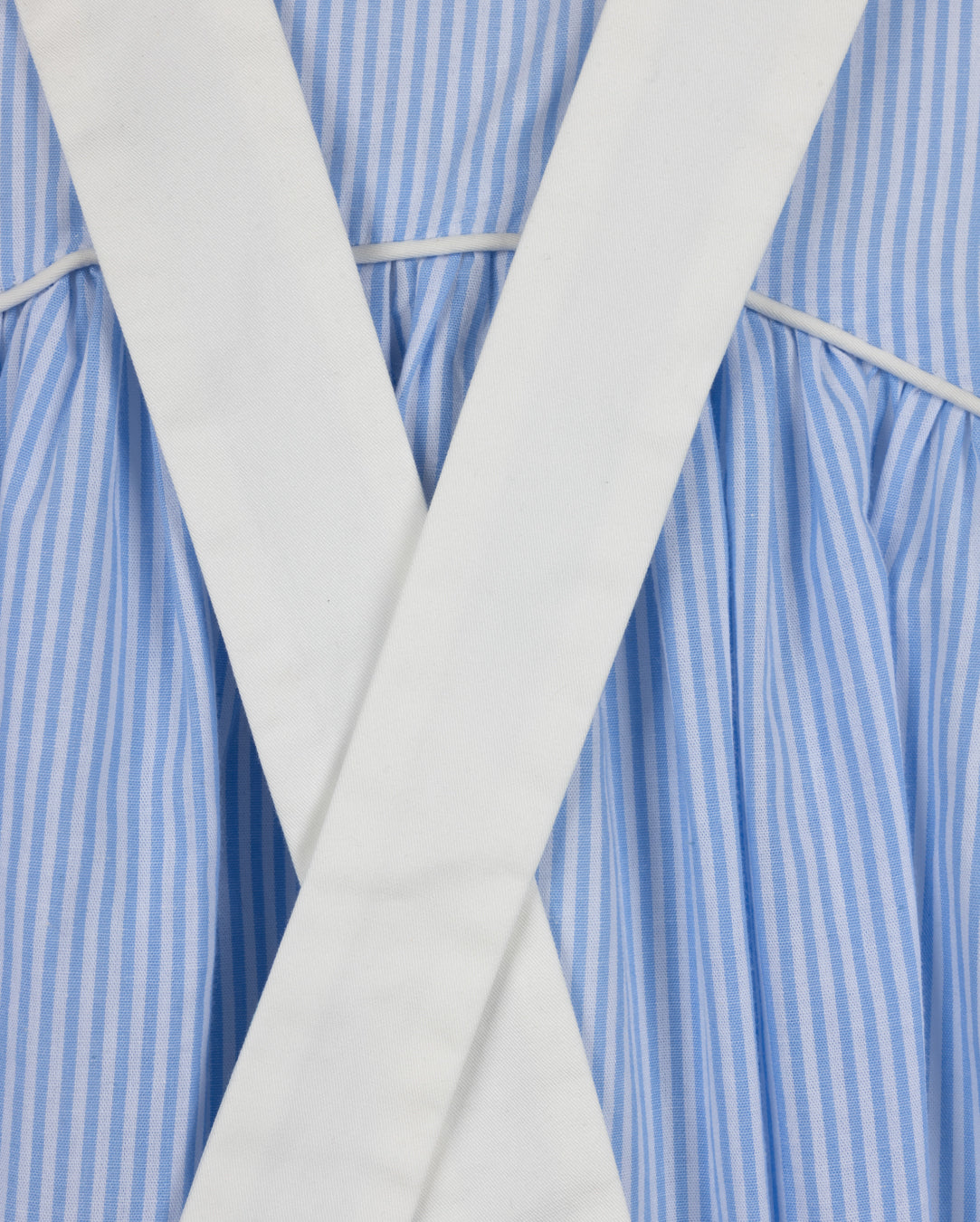 Stripe Trim Waist Dress