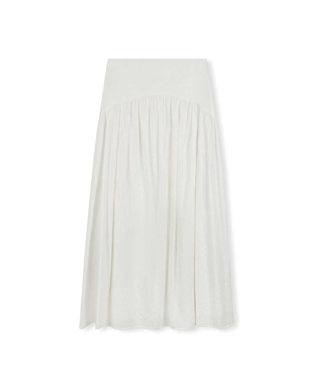 Textured Stripe Skirt