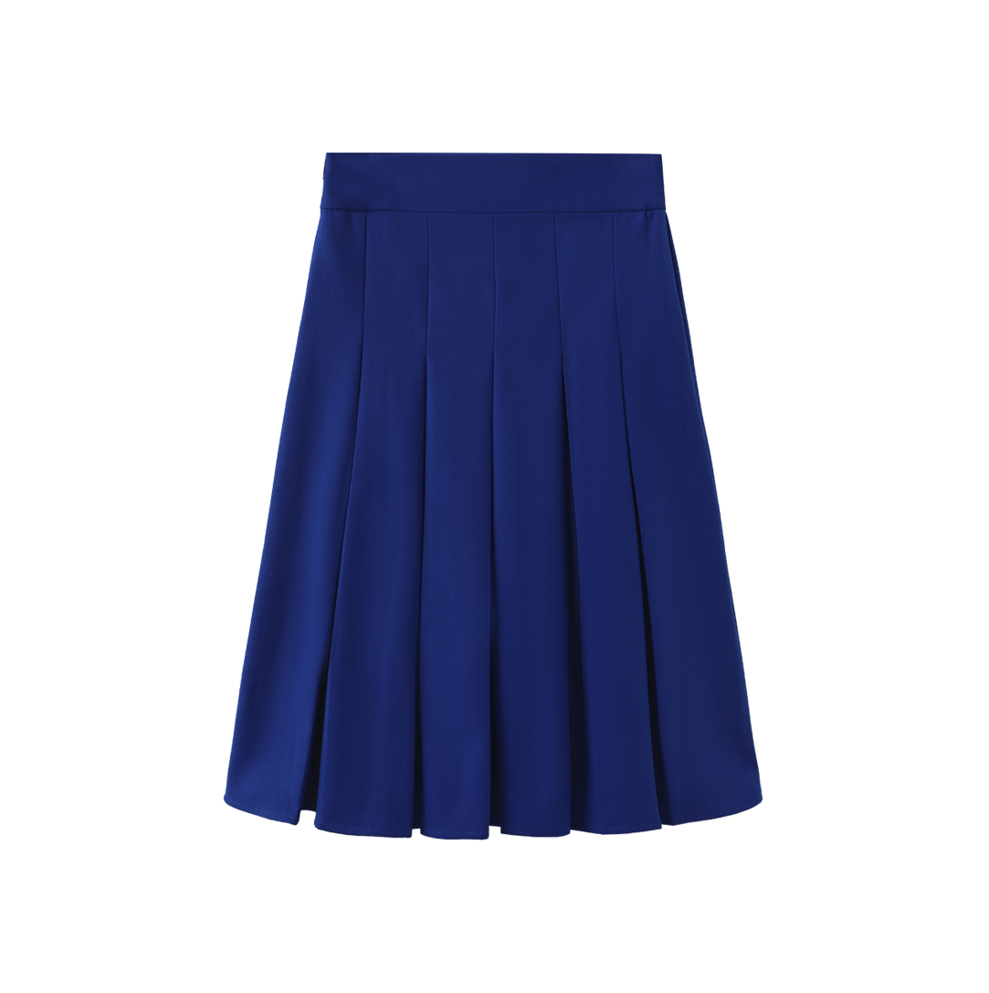 Ida Wool Pleated Skirt