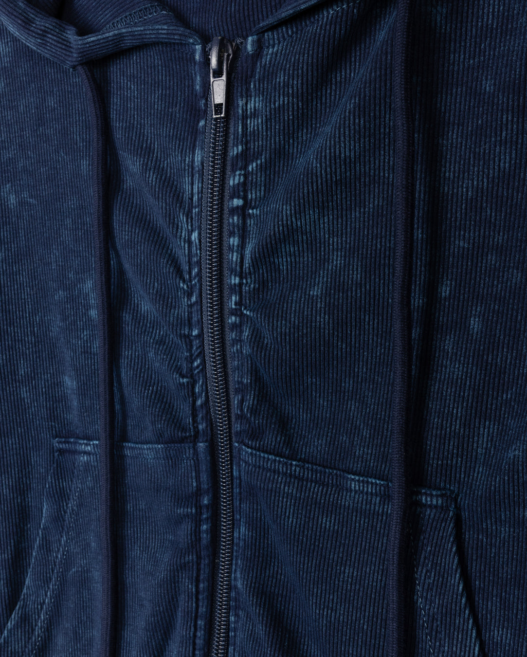 Mineral Wash Ribbed Sweatshirt