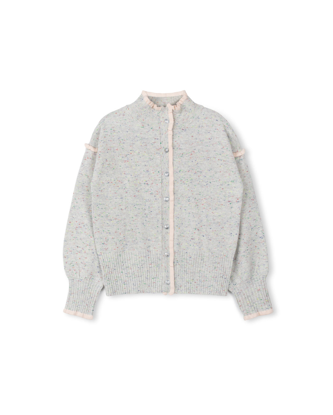 Dotted Blend Knit Cardigan - Junees