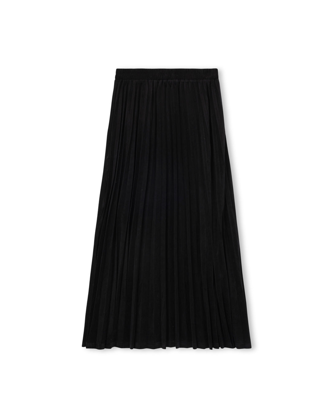Corduroy Accordion Pleated Skirt