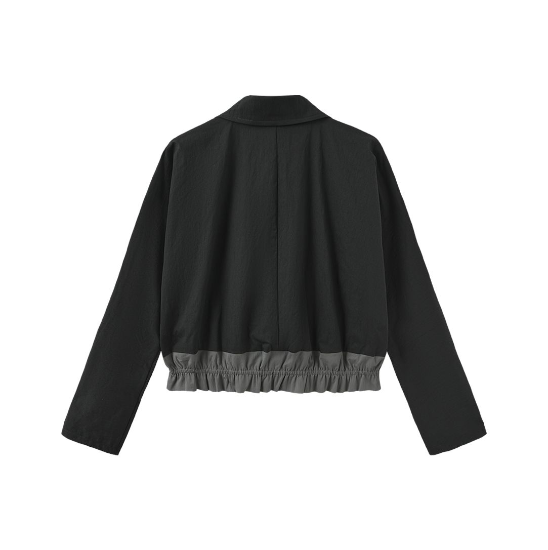 Lily Gathered Waist Button Down Top