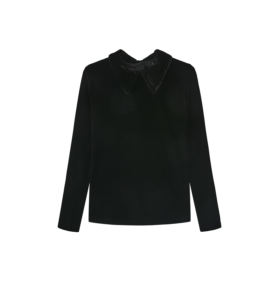 Velvet Collared Shirt