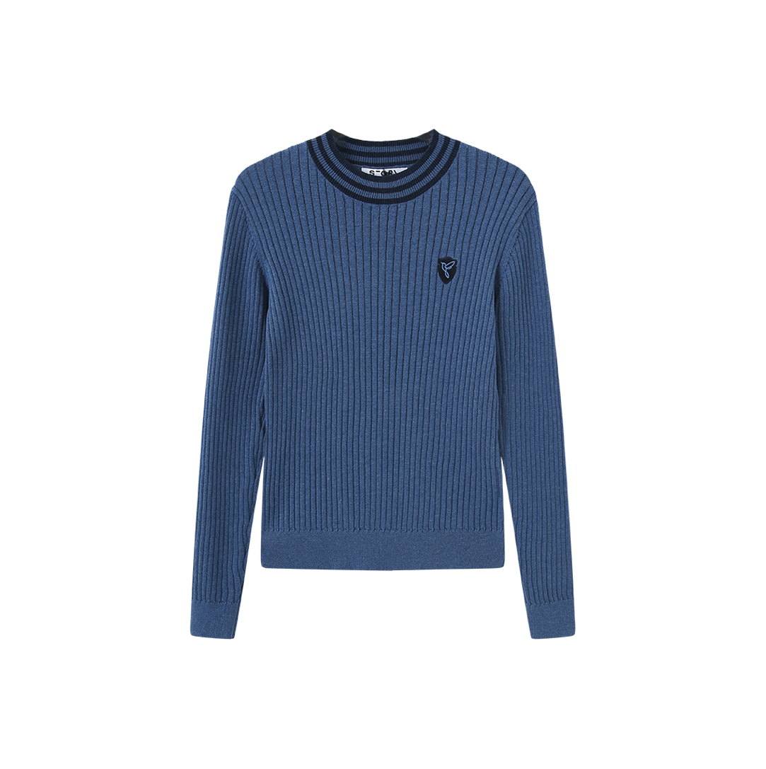 Sport Stripe Ribbed Knit Top