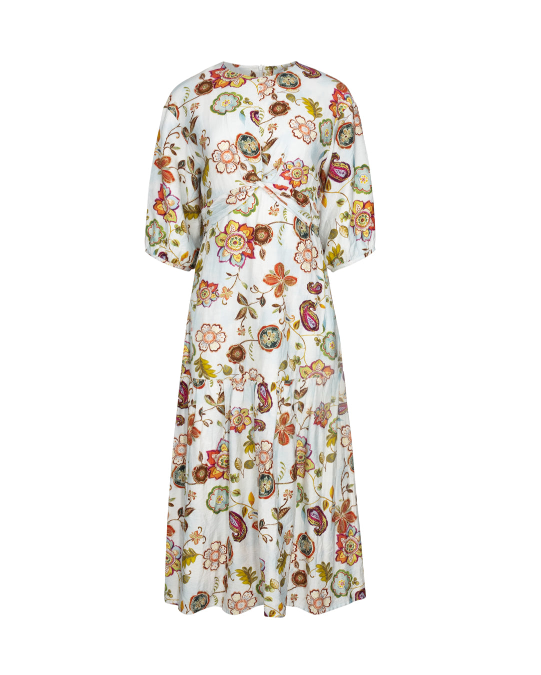 Bold Print Linen dress