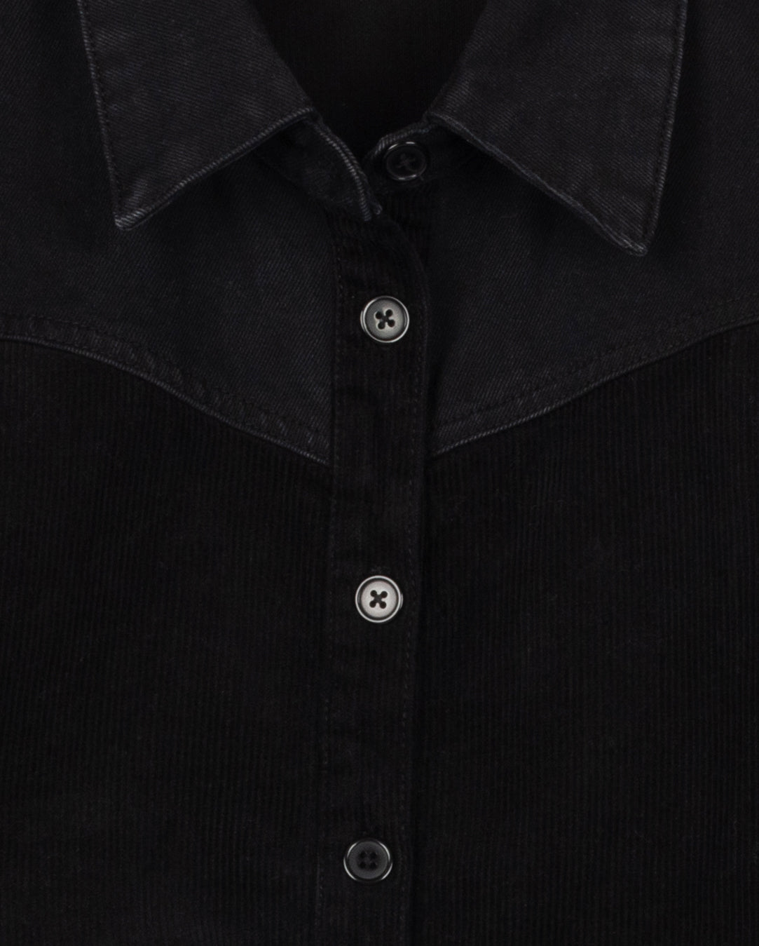 Ribbed Corduroy Shacket W-23046
