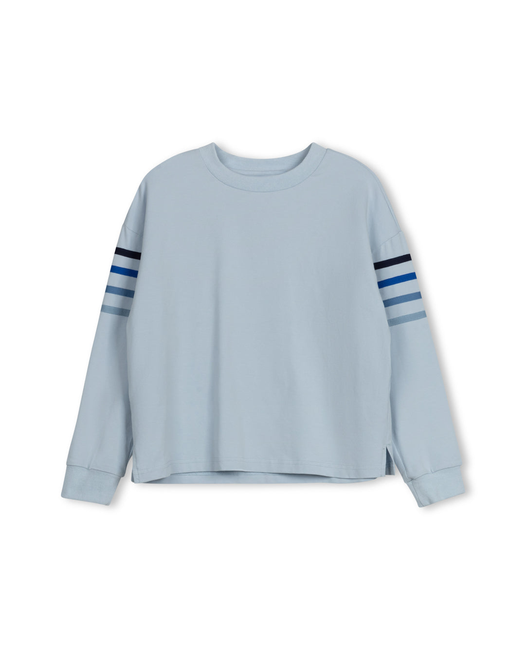 Striped Sleeve Detail T-shirt - Junees