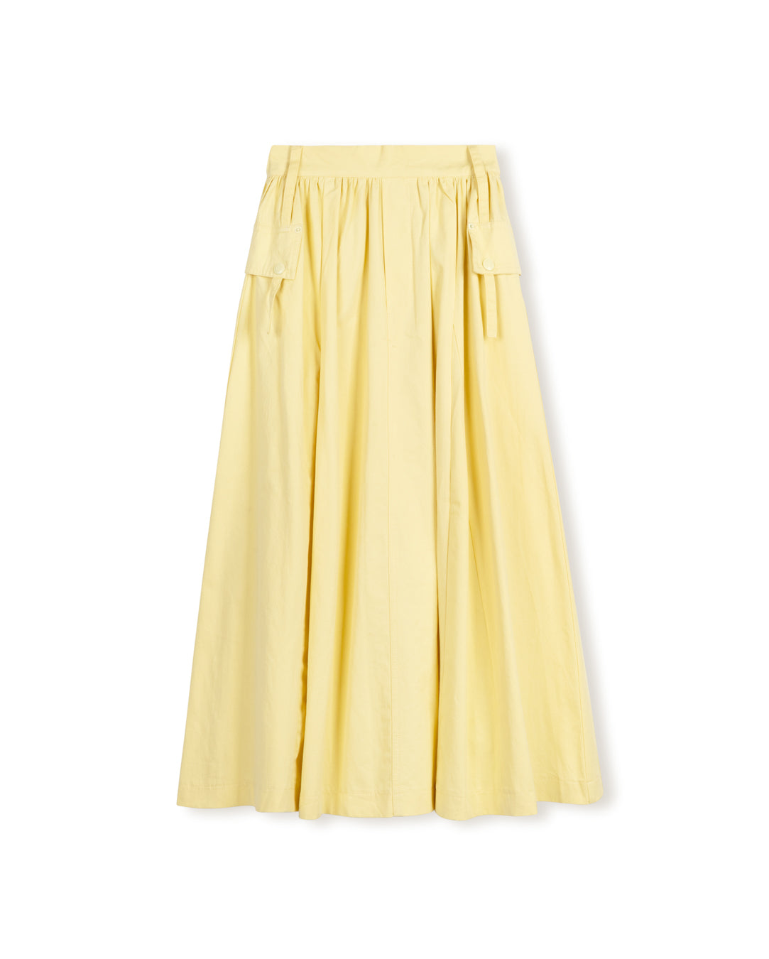 Micro Denim Pocket Maxi Skirt - Junees