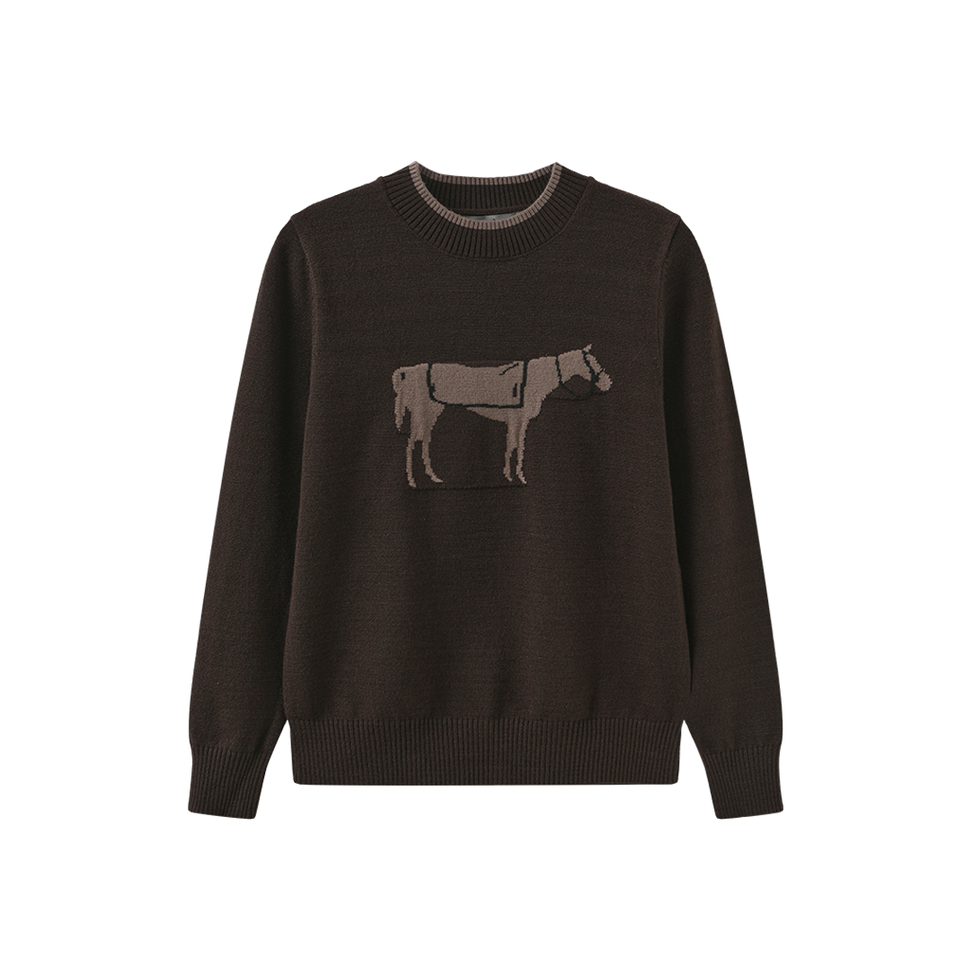 Horse Detail Knit Sweater