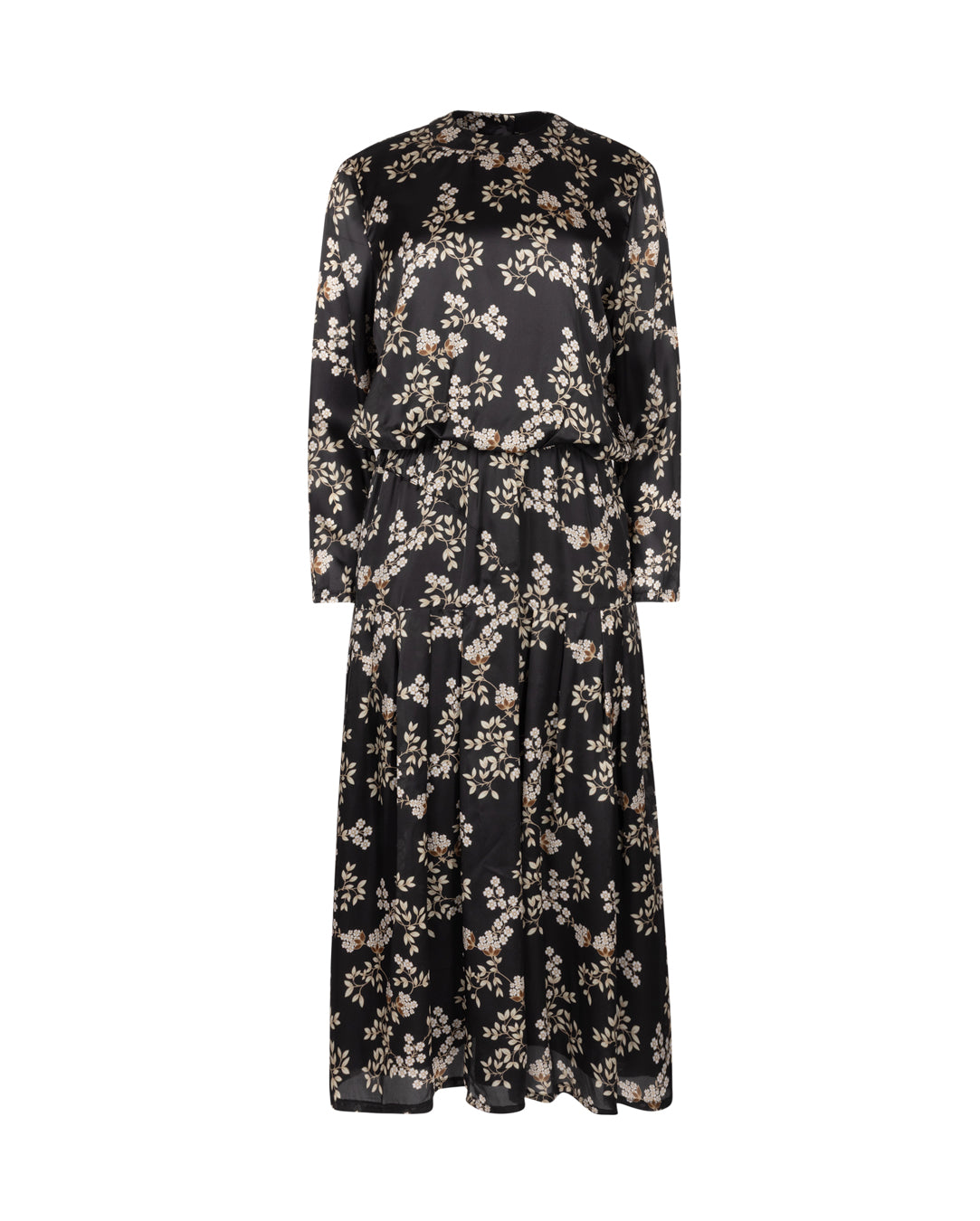 Bubble Waist Maxi Dress