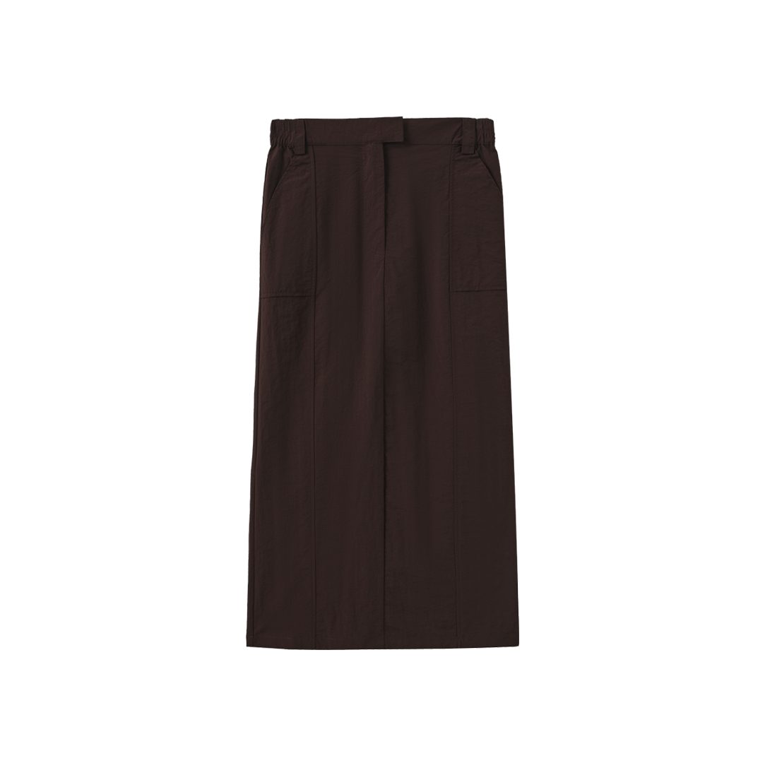 Vail Raincoat Midi Skirt