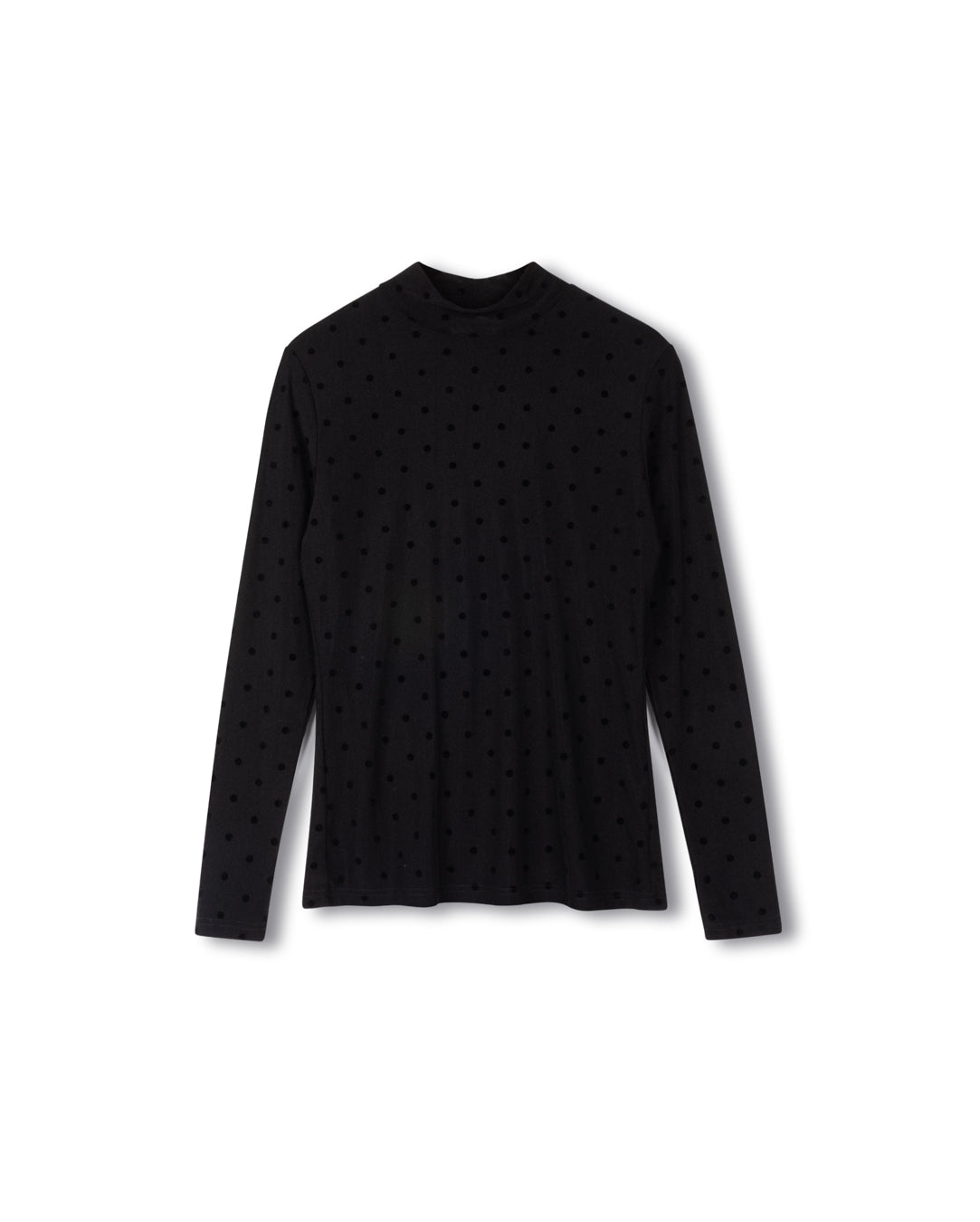 Bentry Polka Dot Turtleneck