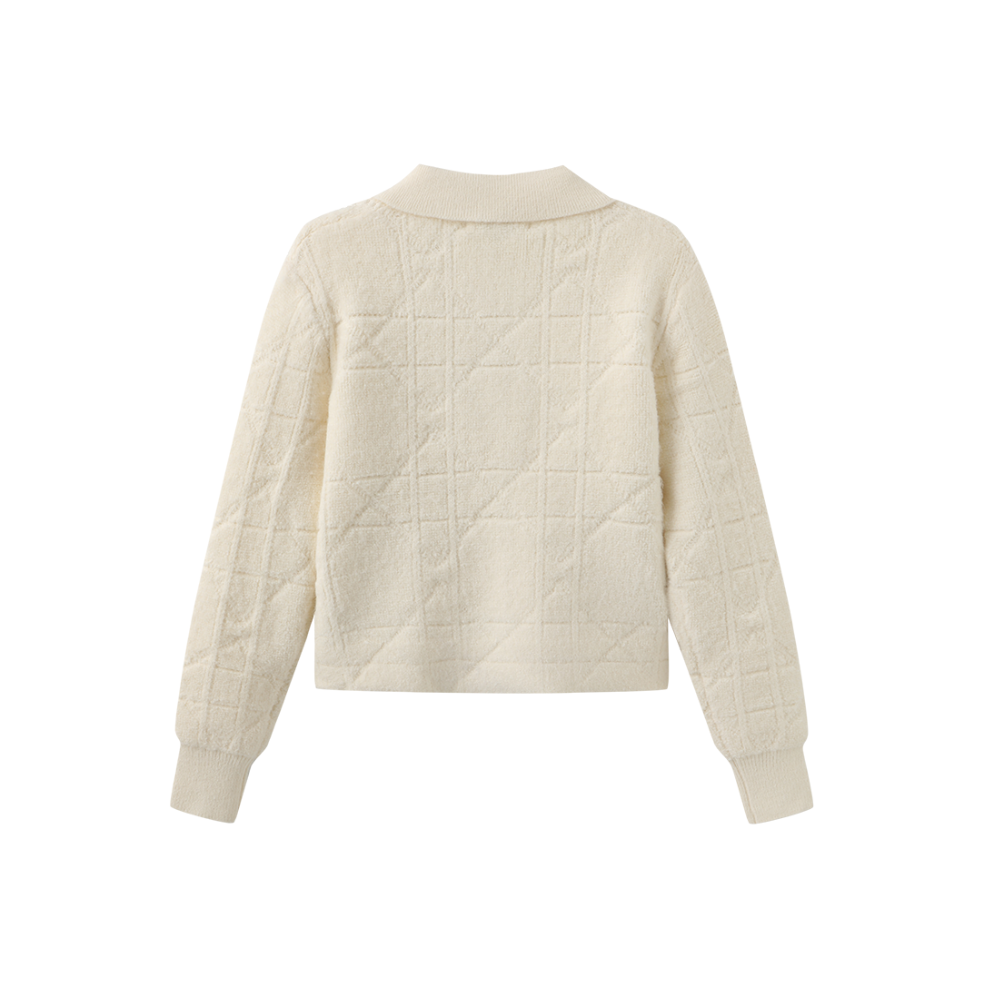 Textured Detailed Jacket
