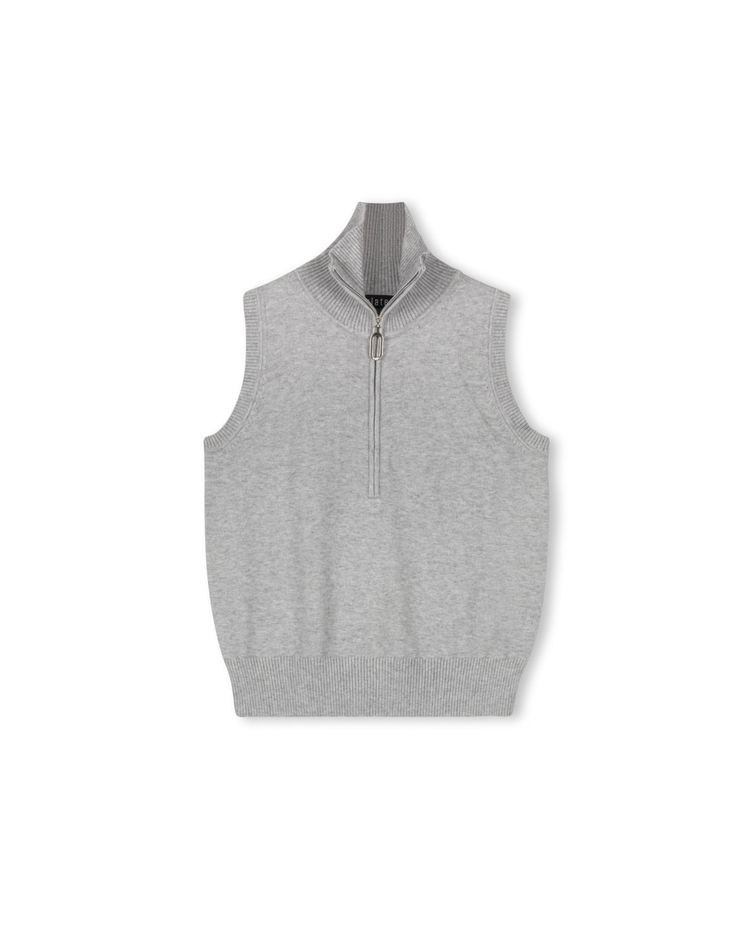 Knit Half Zip Vest