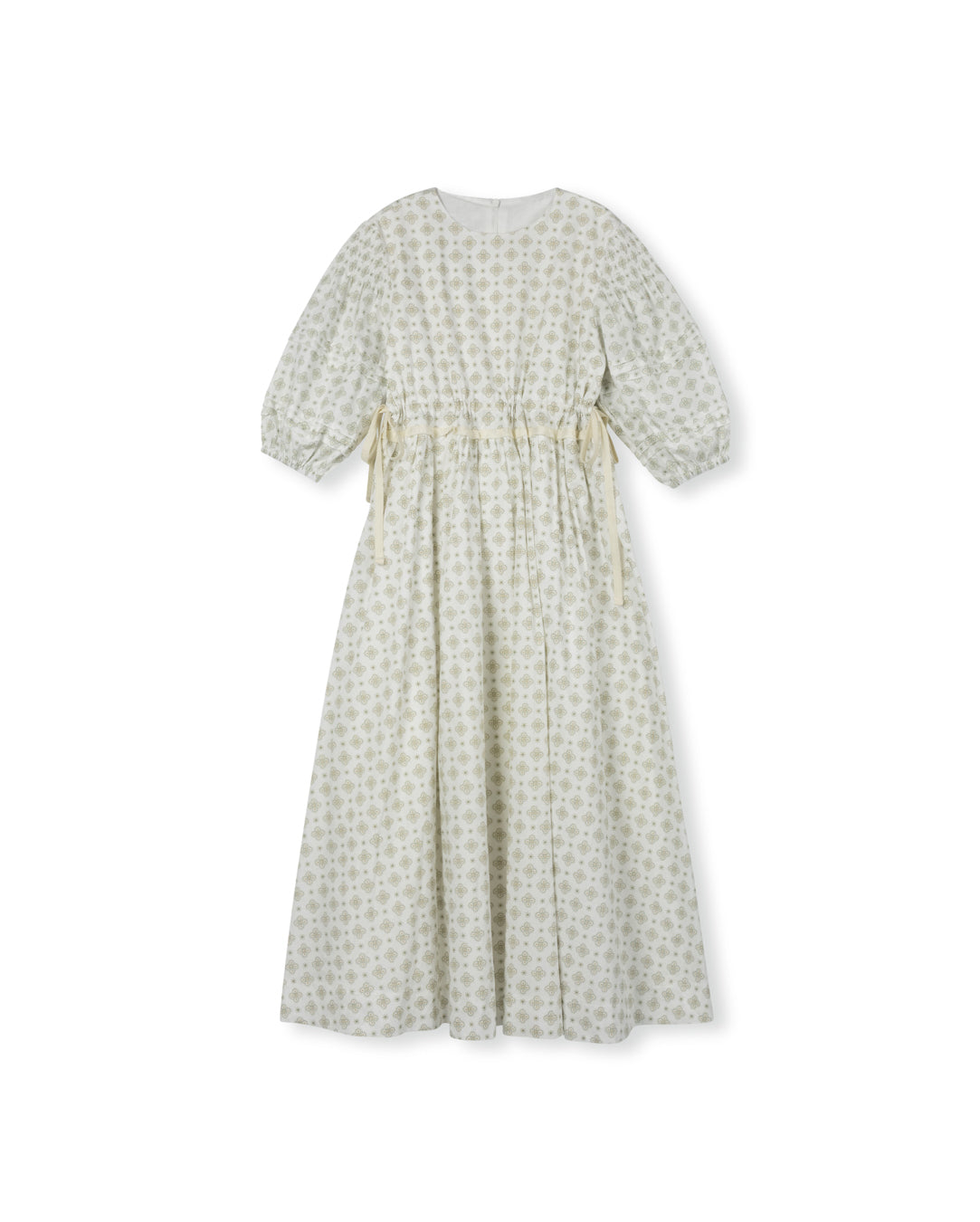 Maiden Printed Elastic Waisted Dress