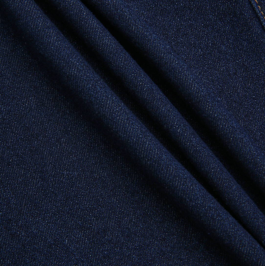 Belted Denim  Stitch Skirt