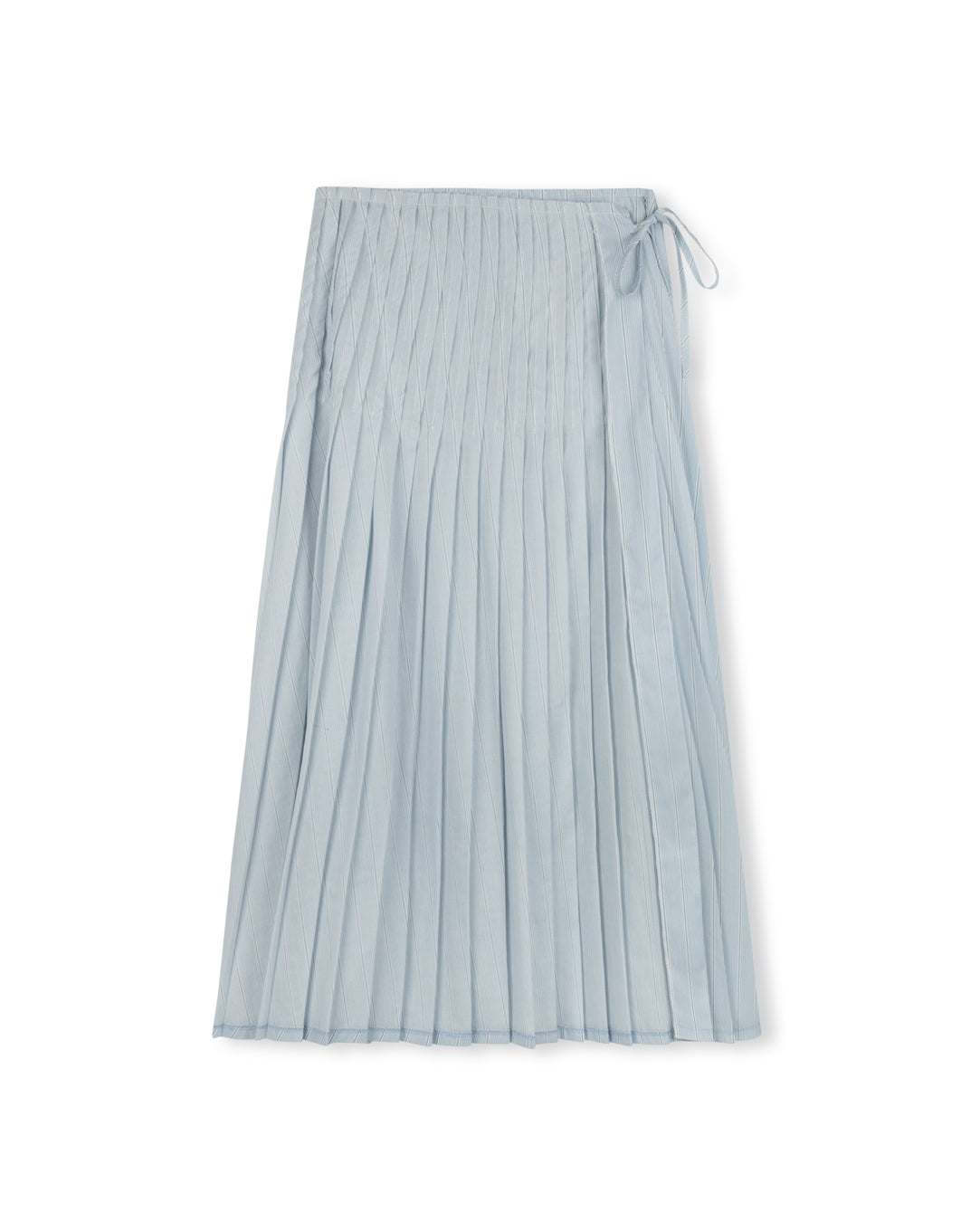 Checked And Striped Skirt - Junees