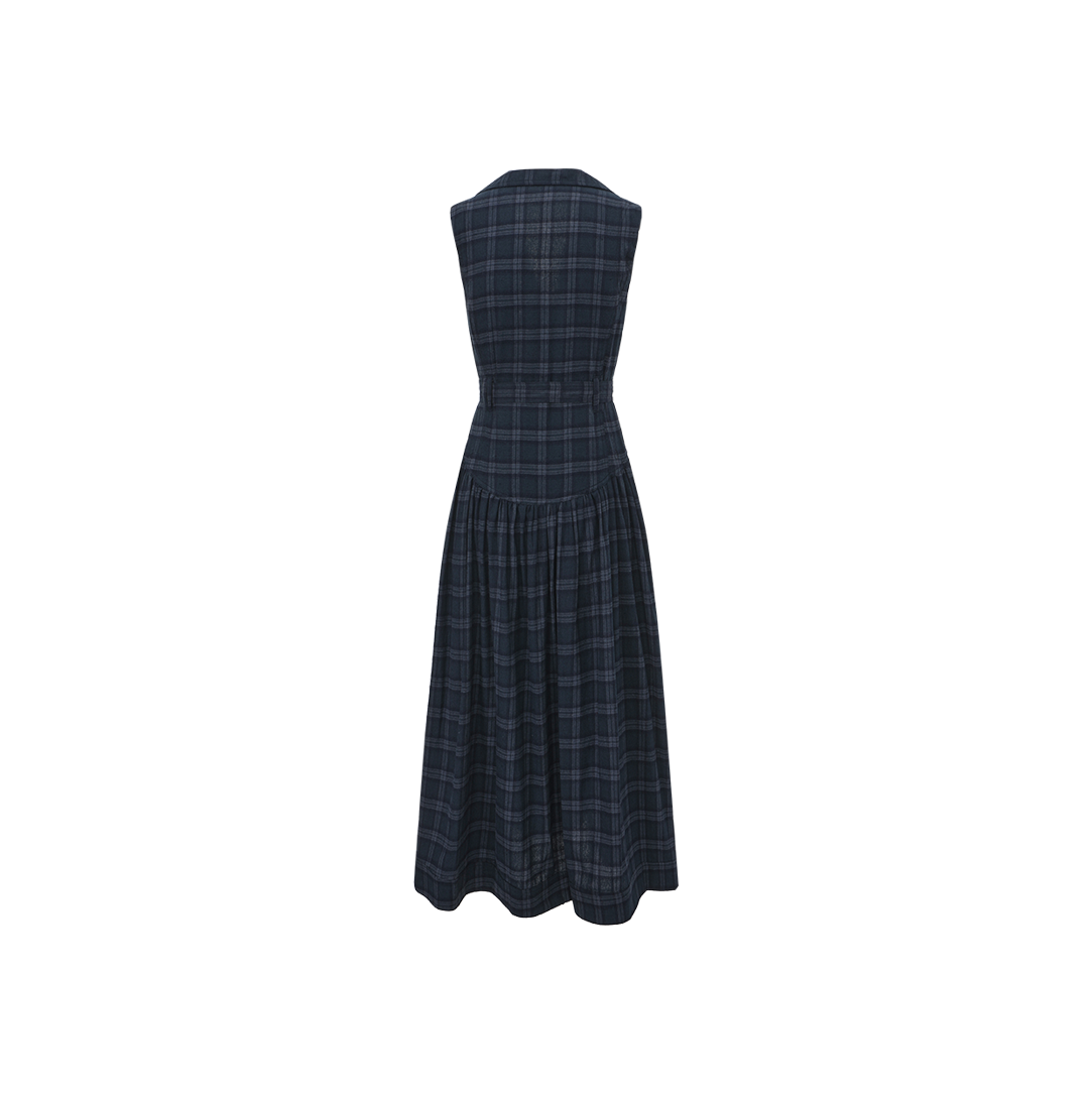 Button Down Belted Jumper