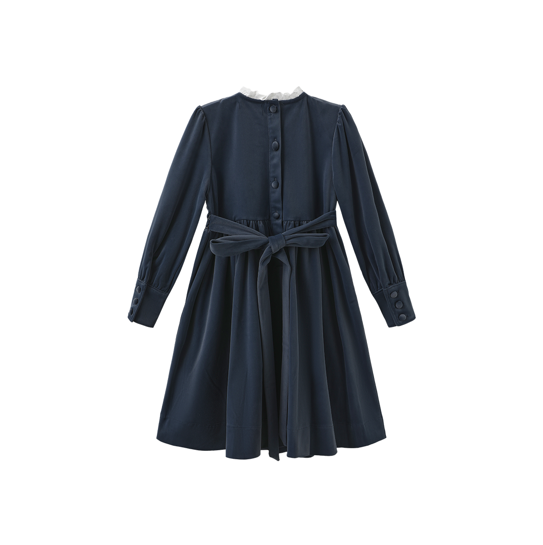 Briar Velvet Smocked Top Dress