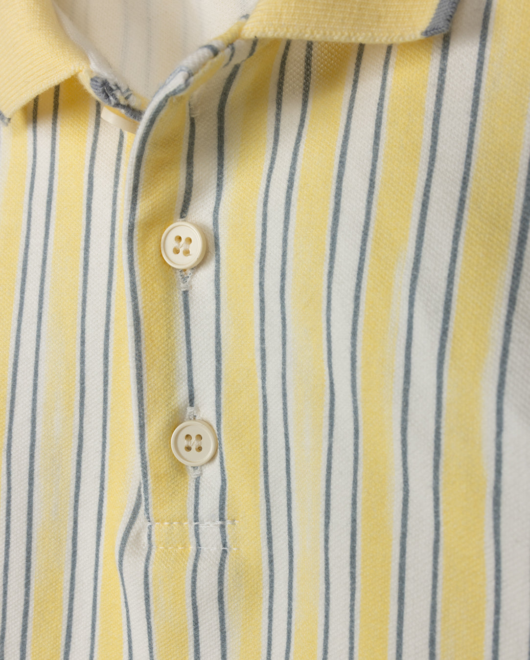 Micro Striped LS Polo