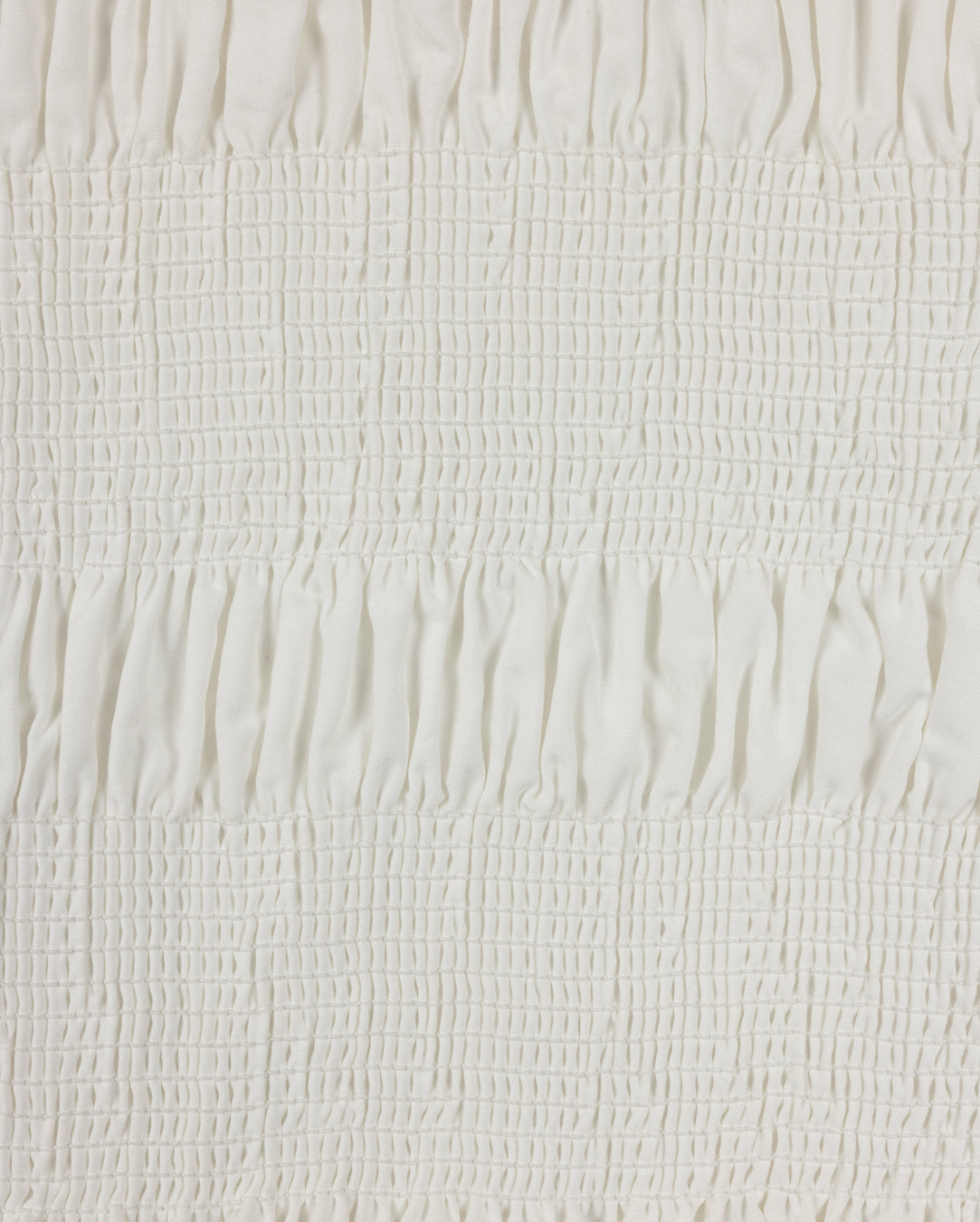 Smocked Peplum Blouse